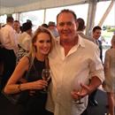 Clare with Greg Ingham at Ellerslie Races...